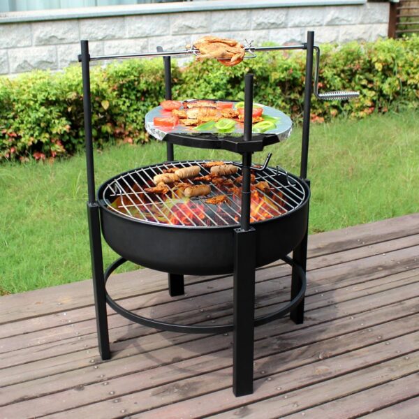  BRAND NEW 4 LEG FIREPIT/BBQ R