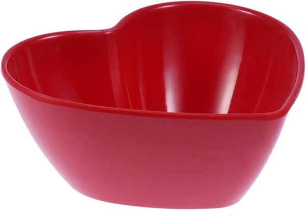 BRAND NEW NOVASTYL Heart Design Cereal Bowl RED